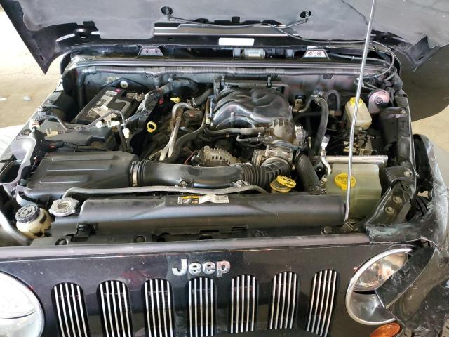 1C4AJWBG0DL634542 - 2013 JEEP WRANGLER SAHARA შავი ფოტო 11
