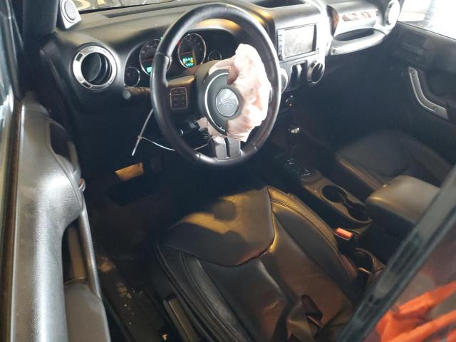 1C4AJWBG0DL634542 - 2013 JEEP WRANGLER SAHARA შავი ფოტო 8