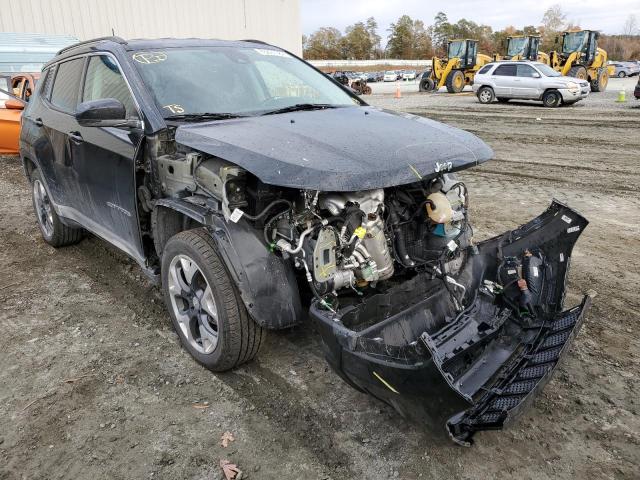 3C4NJDCB6JT332729 - 2018 JEEP COMPASS LIMITED BLACK photo 1