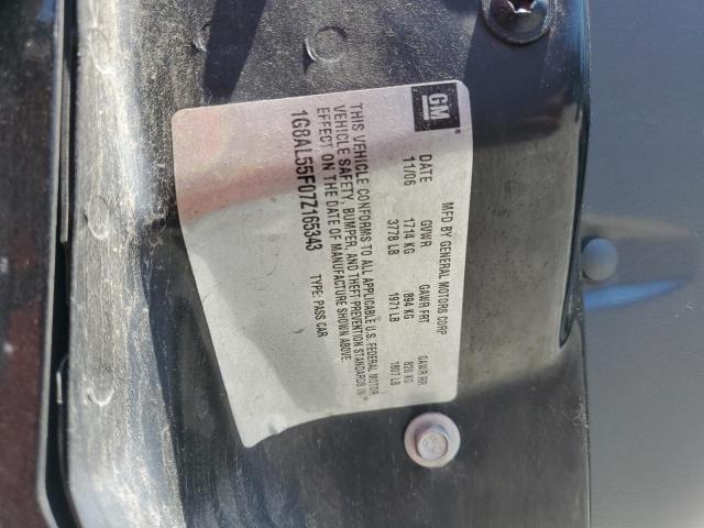 1G8AL55F07Z165343 - 2007 SATURN ION LEVEL 3 Qara foto 12