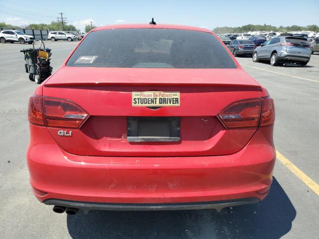 3VW5A7AJ7CM382304 - 2012 VOLKSWAGEN JETTA GLI RED photo 6