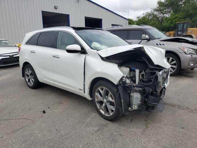 5XYPKDA59GG121611 - 2016 KIA SORENTO SX WHITE photo 4