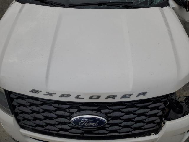1FM5K8GT5KGB06514 - 2019 FORD EXPLORER SPORT Белый фото 11