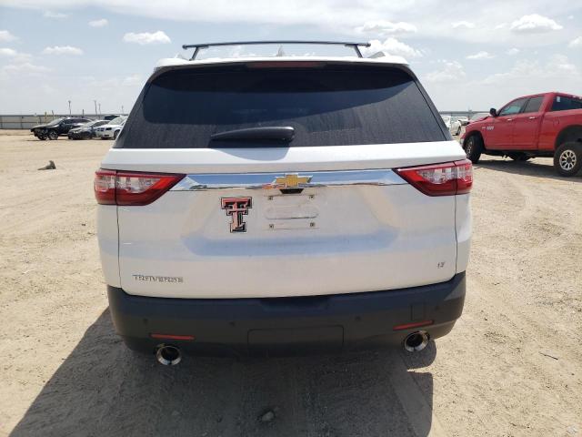 1GNERHKW9JJ215357 - 2018 CHEVROLET TRAVERSE LT WHITE photo 6