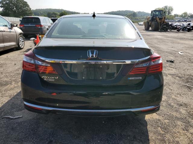 JHMCR6F53HC023080 - 2017 HONDA ACCORD HYBRID EXL BLACK photo 6