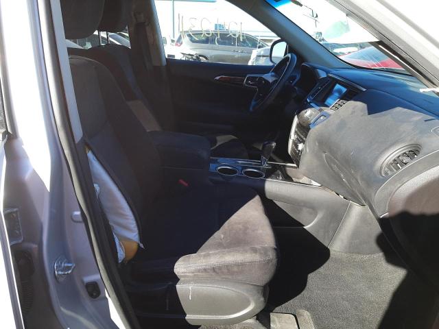 5N1AR2MN3FC643408 - 2015 NISSAN PATHFINDER S 银色 照片 5