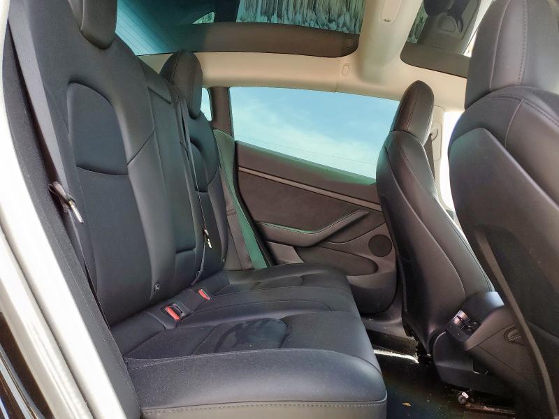 5YJ3E1EB7NF262606 - 2022 TESLA MODEL 3 BLACK photo 10