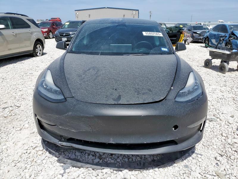 5YJ3E1EB7NF262606 - 2022 TESLA MODEL 3 BLACK photo 5