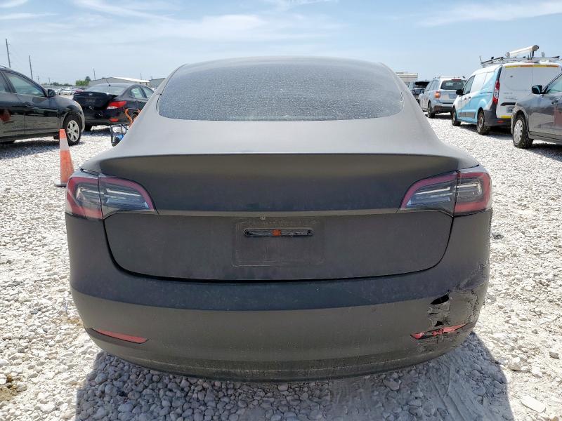 5YJ3E1EB7NF262606 - 2022 TESLA MODEL 3 BLACK photo 6
