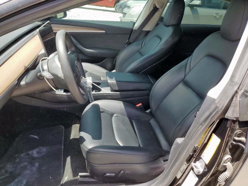 5YJ3E1EB7NF262606 - 2022 TESLA MODEL 3 BLACK photo 7