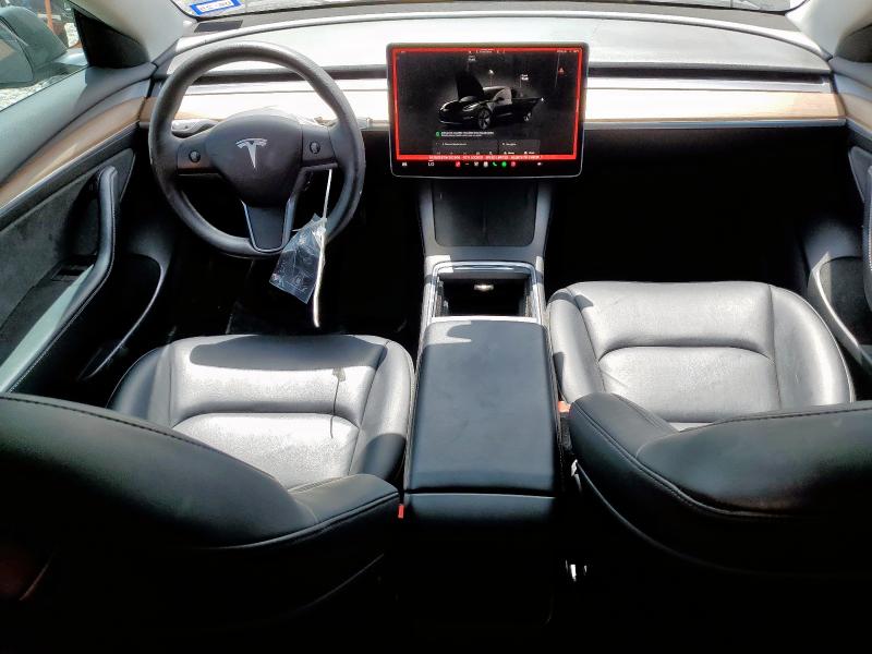 5YJ3E1EB7NF262606 - 2022 TESLA MODEL 3 BLACK photo 8