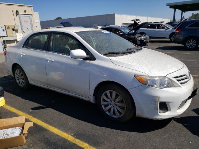 5YFBU4EE9DP136888 - 2013 TOYOTA COROLLA BASE WHITE photo 4