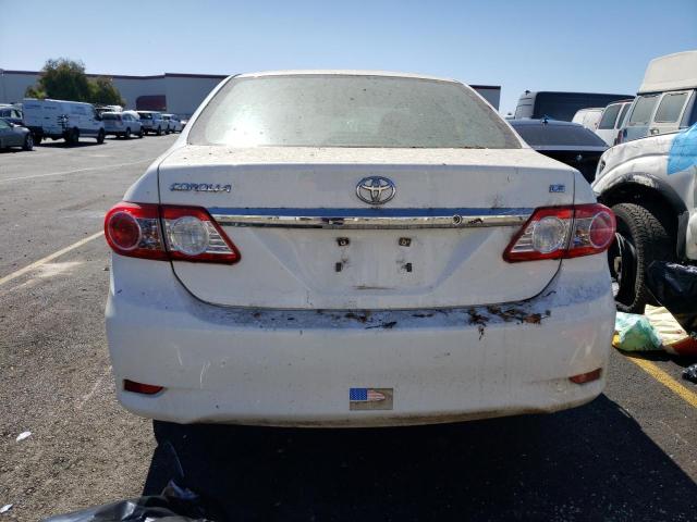 5YFBU4EE9DP136888 - 2013 TOYOTA COROLLA BASE WHITE photo 6