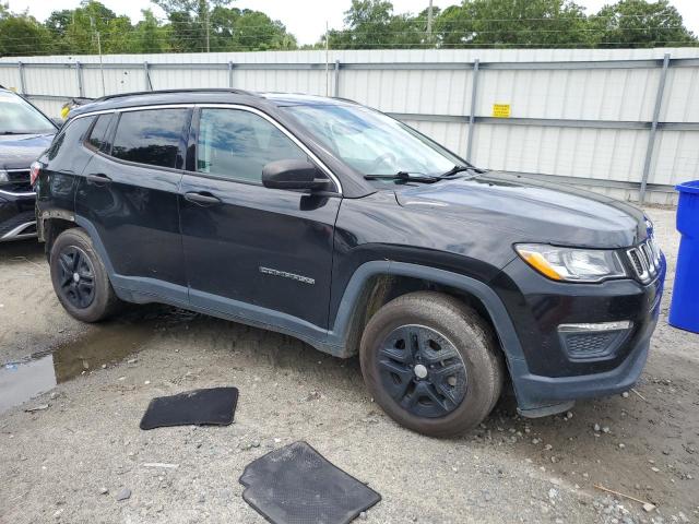 3C4NJCAB3MT505138 - 2021 JEEP COMPASS SPORT BLACK photo 4
