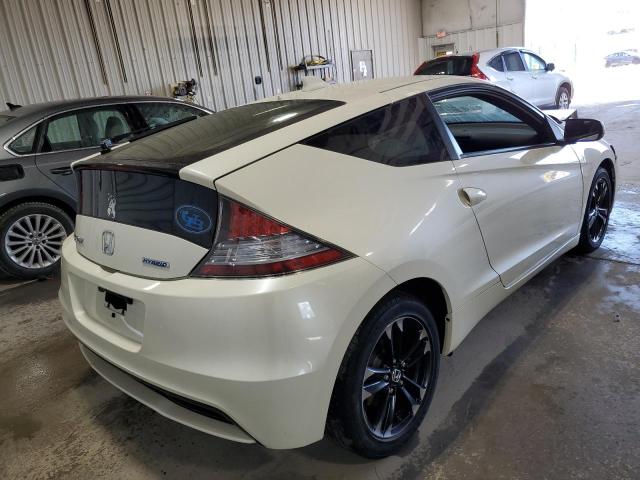 JHMZF1C62ES001026 - 2014 HONDA CR-Z EX WHITE photo 3