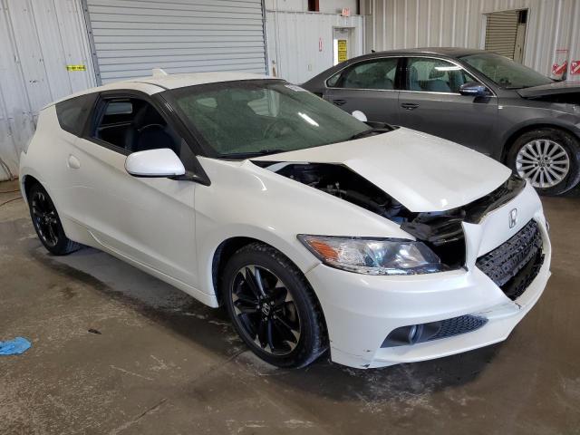 JHMZF1C62ES001026 - 2014 HONDA CR-Z EX WHITE photo 4