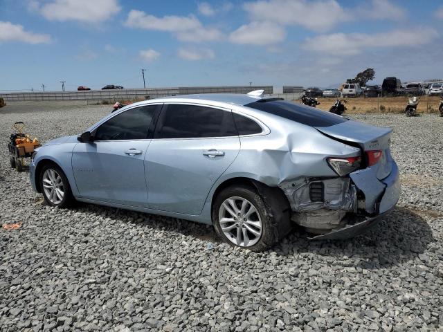 1G1ZE5ST3HF123001 - 2017 CHEVROLET MALIBU LT BLUE photo 2