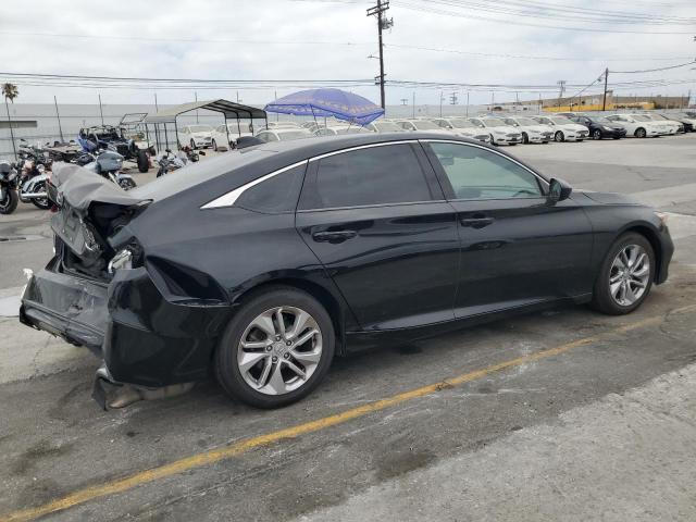 1HGCV1F15JA043363 - 2018 HONDA ACCORD LX BLACK photo 3
