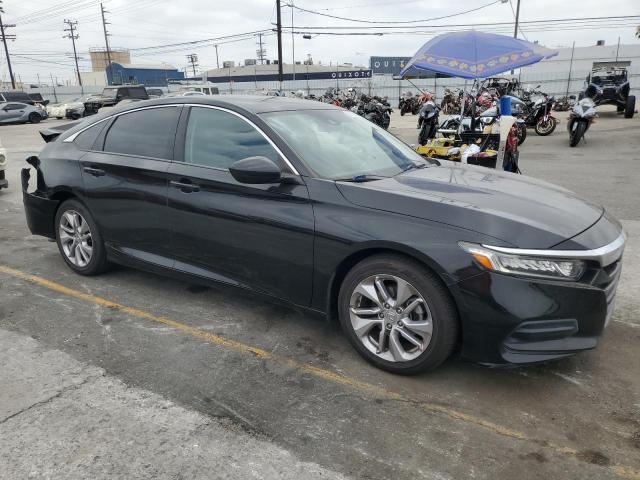 1HGCV1F15JA043363 - 2018 HONDA ACCORD LX BLACK photo 4