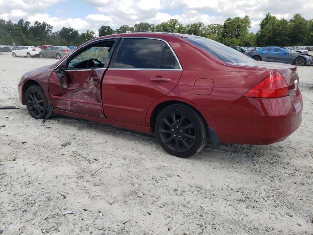 1HGCM55367A009051 - 2007 HONDA ACCORD SE RED photo 2