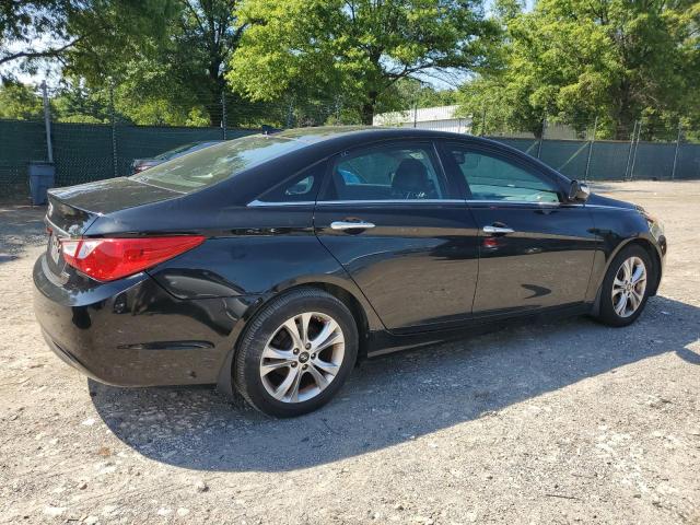 5NPEC4AC1CH459297 - 2012 HYUNDAI SONATA SE BLACK photo 3
