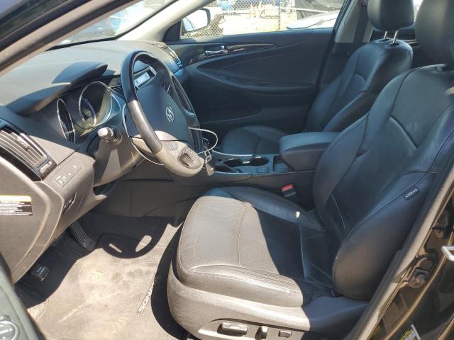 5NPEC4AC1CH459297 - 2012 HYUNDAI SONATA SE BLACK photo 7