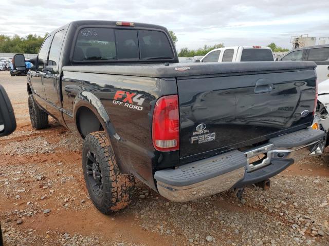 1FTSW31P94EA98605 - 2004 FORD F350 SRW SUPER DUTY BLACK photo 2