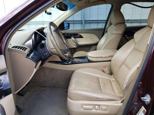 2HNYD28337H531629 - 2007 ACURA MDX TECHNOLOGY PURPLE photo 7