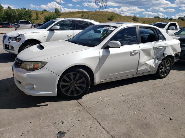 JF1GE76659G502680 - 2009 SUBARU IMPREZA WRX WHITE photo 1