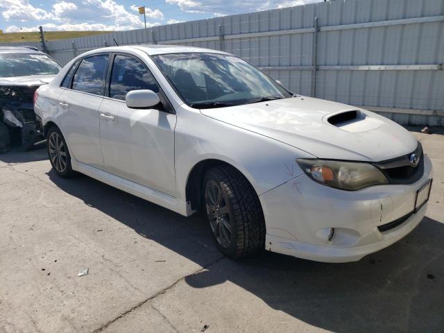 JF1GE76659G502680 - 2009 SUBARU IMPREZA WRX WHITE photo 4