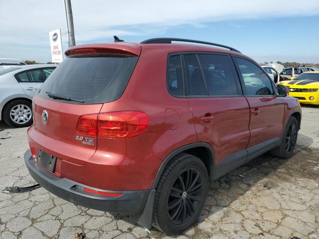 WVGBV7AX5FW081612 - 2015 VOLKSWAGEN TIGUAN S MAROON photo 4