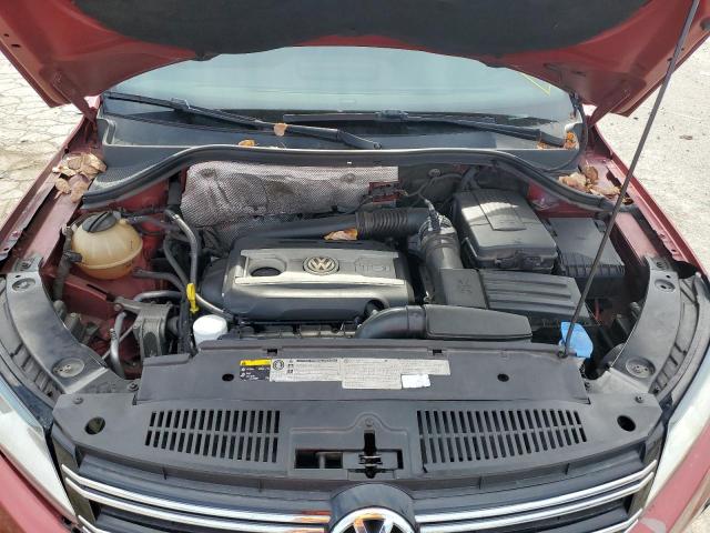 WVGBV7AX5FW081612 - 2015 VOLKSWAGEN TIGUAN S MAROON photo 7