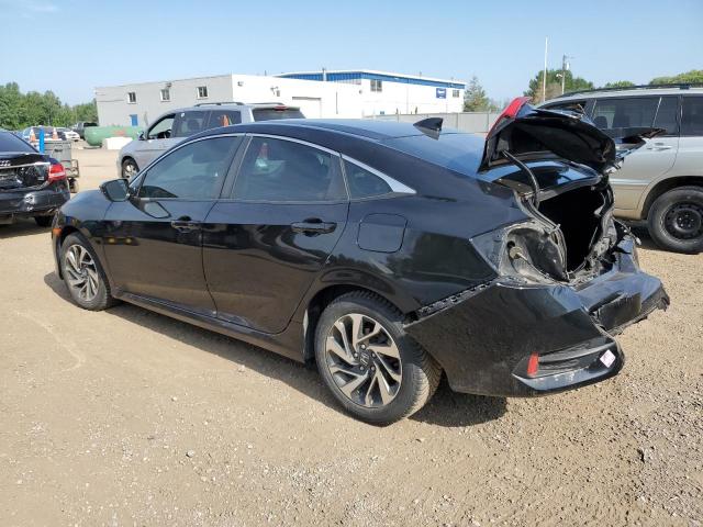 2HGFC2F81HH501949 - 2017 HONDA CIVIC EX BLACK photo 2