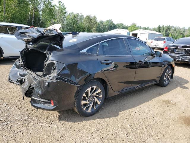 2HGFC2F81HH501949 - 2017 HONDA CIVIC EX BLACK photo 3