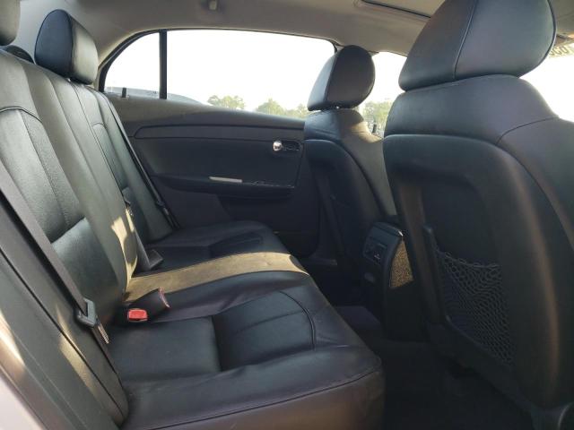 1G1ZE5E08CF223895 - 2012 CHEVROLET MALIBU LTZ ვერცხლისფერი ფოტო 10