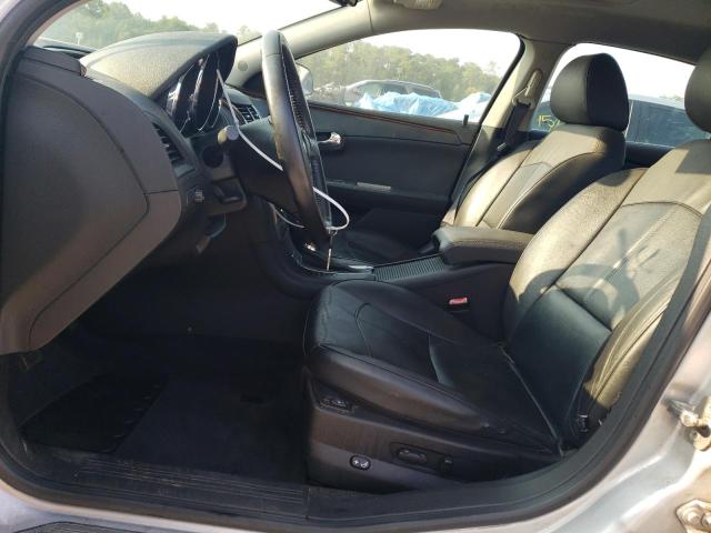 1G1ZE5E08CF223895 - 2012 CHEVROLET MALIBU LTZ ვერცხლისფერი ფოტო 7