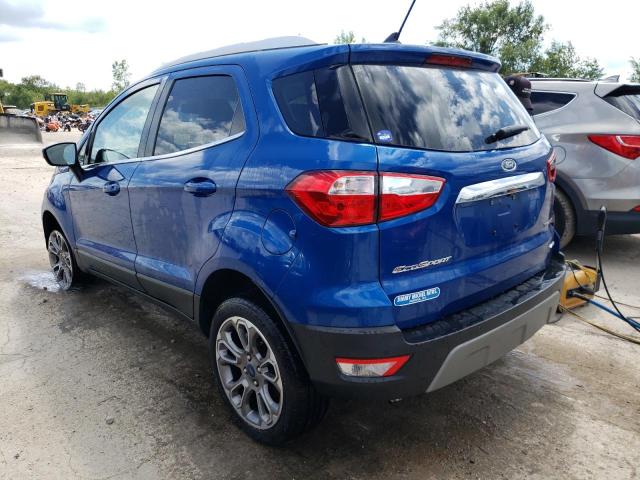 MAJ6P1WL4JC183082 - 2018 FORD ECOSPORT TITANIUM BLUE photo 2