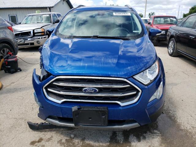 MAJ6P1WL4JC183082 - 2018 FORD ECOSPORT TITANIUM BLUE photo 5