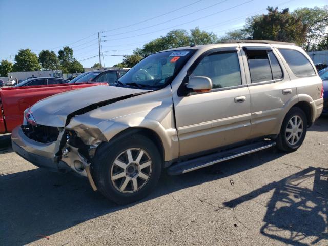 5GADT13S352197626 - 2005 BUICK RAINIER CXL GOLD photo 1