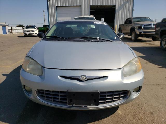 1C3EL56T63N595251 - 2003 CHRYSLER SEBRING LXI BLUE photo 5