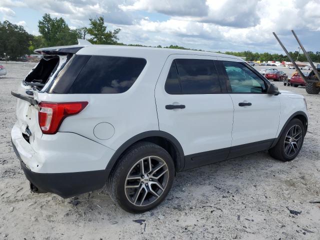 1FM5K8AR9HGE39854 - 2017 FORD EXPLORER POLICE INTERCEPTOR 白色 照片 3