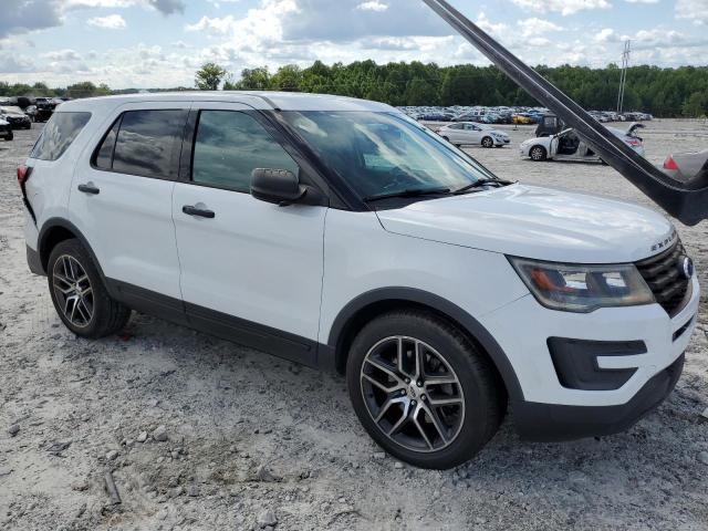 1FM5K8AR9HGE39854 - 2017 FORD EXPLORER POLICE INTERCEPTOR 白色 照片 4