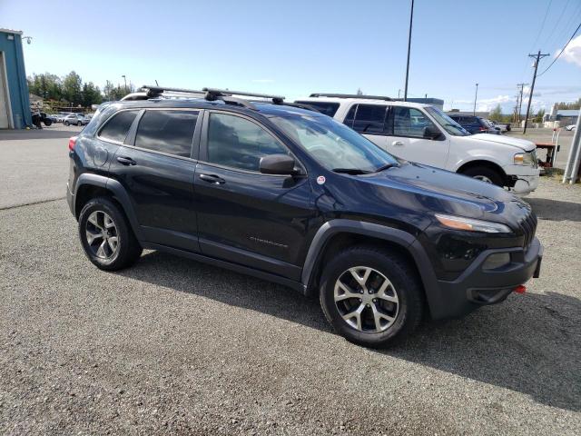 1C4PJMBS7EW215011 - 2014 JEEP CHEROKEE TRAILHAWK BLACK photo 4