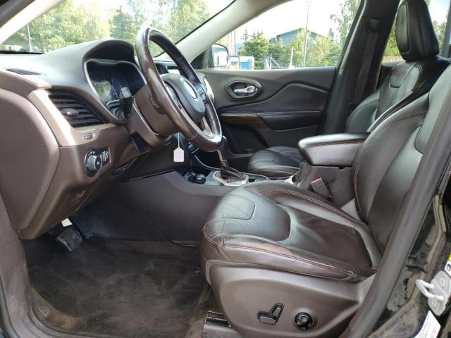 1C4PJMBS7EW215011 - 2014 JEEP CHEROKEE TRAILHAWK BLACK photo 7