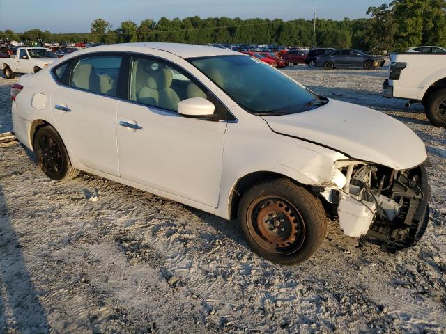 3N1AB7AP9DL635149 - 2013 NISSAN SENTRA S WHITE photo 4