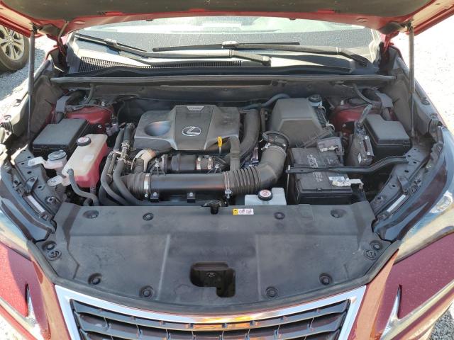 JTJDARDZ9M5024072 - 2021 LEXUS NX 300 BASE RED photo 12