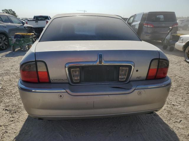 1LNHM86S23Y687692 - 2003 LINCOLN LS SILVER photo 6