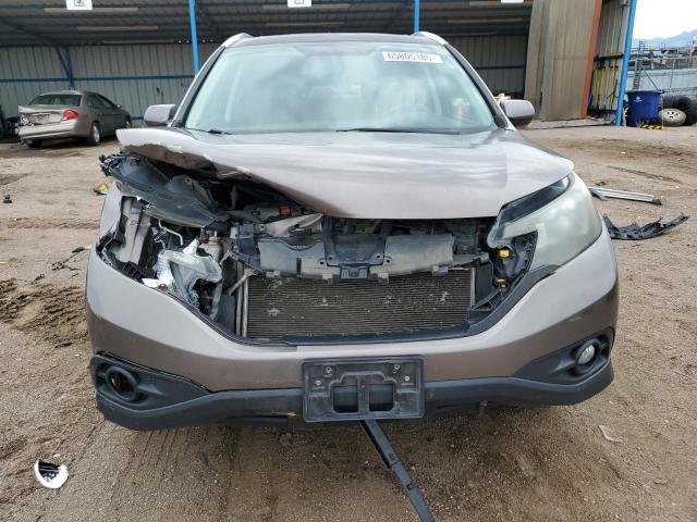 5J6RM4H70DL017299 - 2013 HONDA CR-V EXL 棕色 照片 5