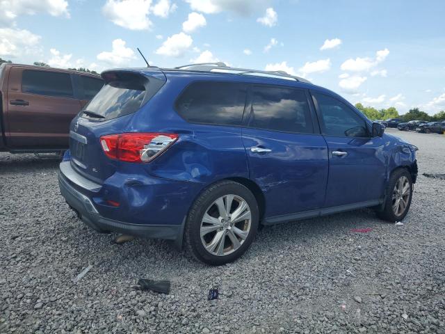 5N1DR2MN4JC607328 - 2018 NISSAN PATHFINDER S Blau Foto 3
