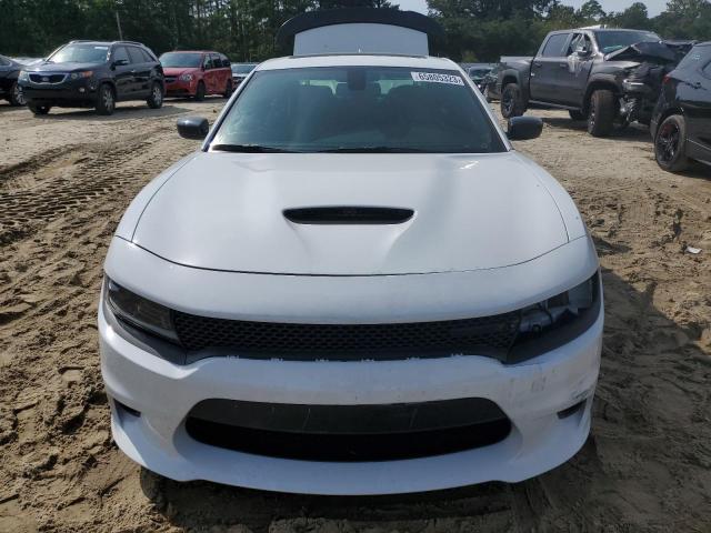 2C3CDXHG8NH138758 - 2022 DODGE CHARGER GT WHITE photo 5